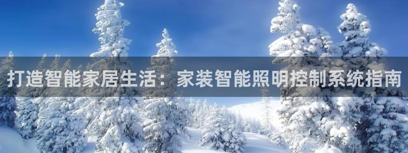 打造智能家居生活：家装智能照明控制系统指南