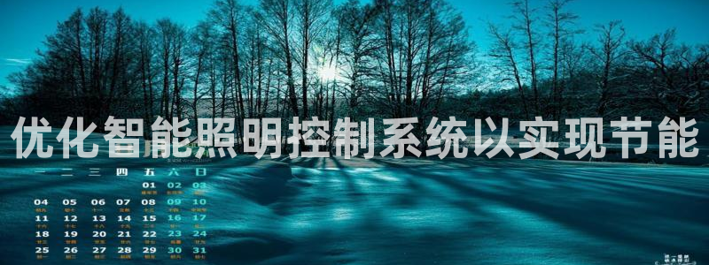 优化智能照明控制系统以实现节能