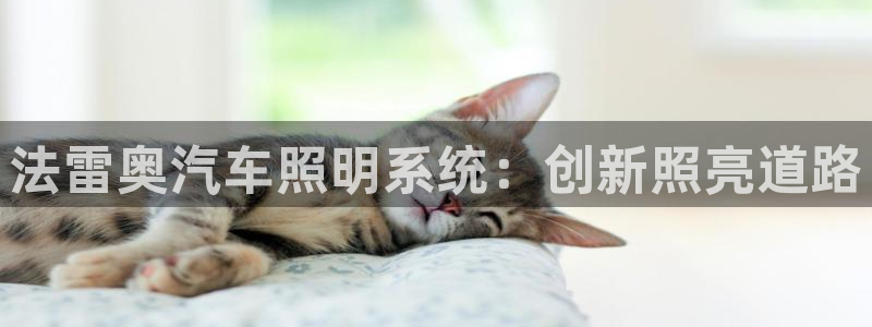 法雷奥汽车照明系统：创新照亮道路