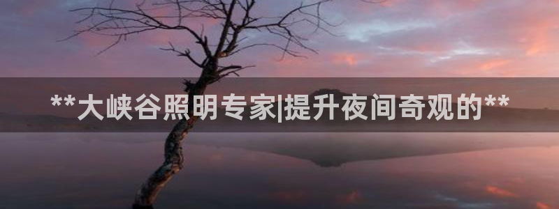 **大峡谷照明专家|提升夜间奇观的**