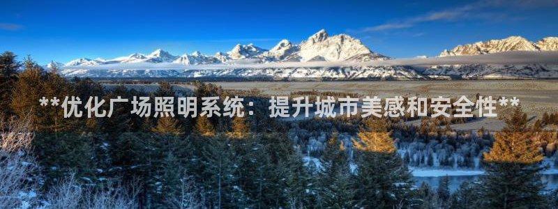 **优化广场照明系统：提升城市美感和安全性**