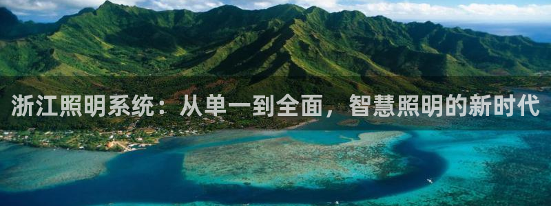 浙江照明系统：从单一到全面，智慧照明的新时代
