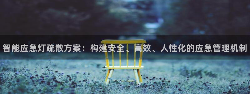 智能应急灯疏散方案：构建安全、高效、人性化的应急管理机制