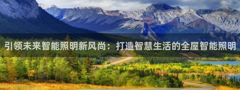 引领未来智能照明新风尚：打造智慧生活的全屋智能照明