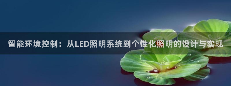 智能环境控制：从LED照明系统到个性化照明的设计与实现