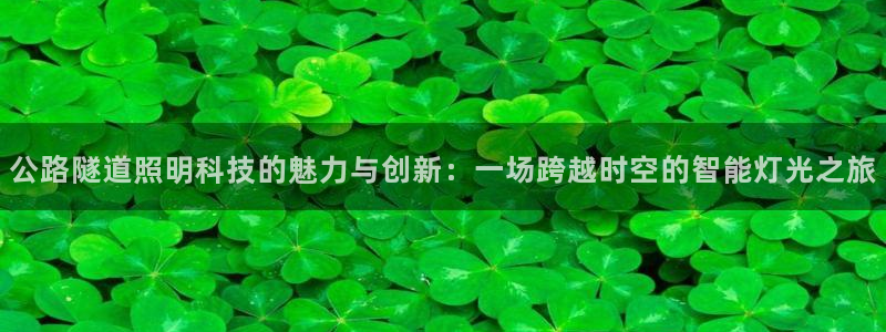 公路隧道照明科技的魅力与创新：一场跨越时空的智能灯光之旅